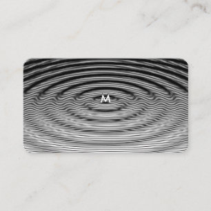 Carte De Visite Effet Onduleur Motif d'onde personnalisable modern