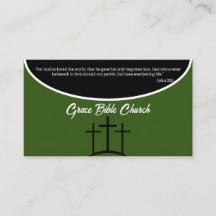 Carte De Visite Eglise de la Croix Verte ou du diacre