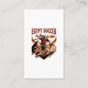 Carte De Visite Égypte Football Squelette Buteur Nations Premium S