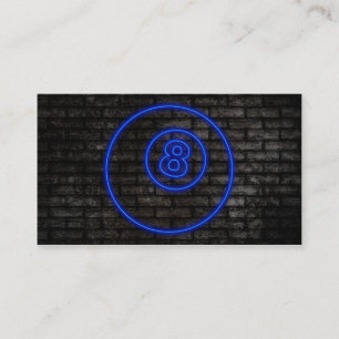 Carte De Visite eightball : signe électrique
