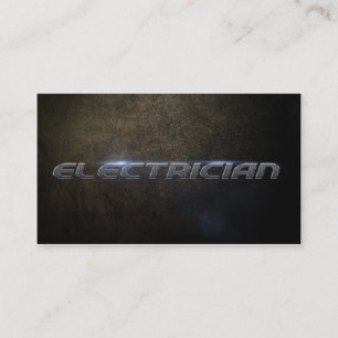 Carte De Visite Electrician Business card
