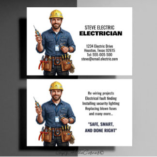Carte De Visite Électricien