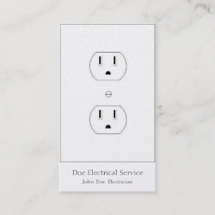 Carte De Visite Électricien/entrepreneur