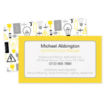 Électricien jaune