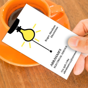 Carte de visite électrique