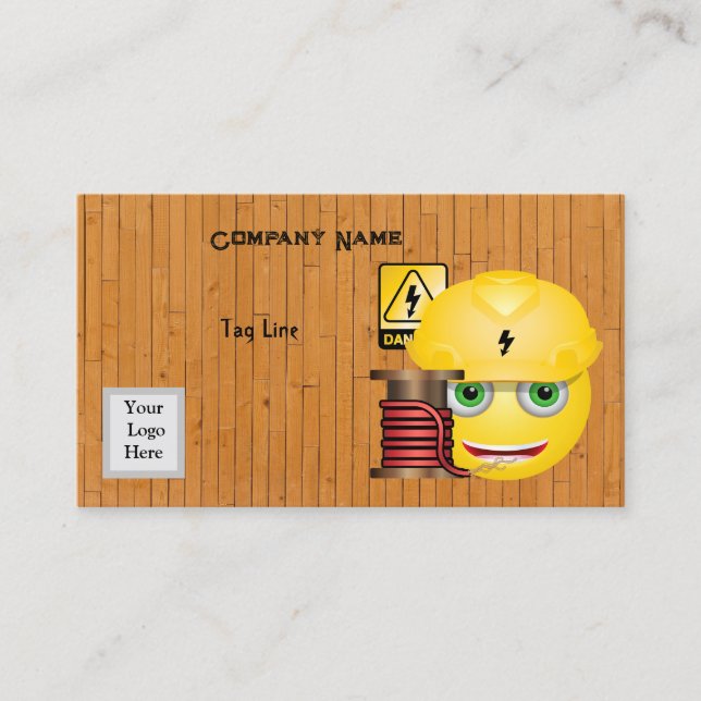 Carte de visite électrique (Devant)