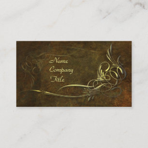 Carte De Visite Élégance de Nouveau d'art