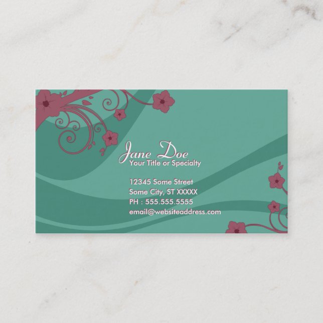Carte De Visite eleganceEssentials (Devant)