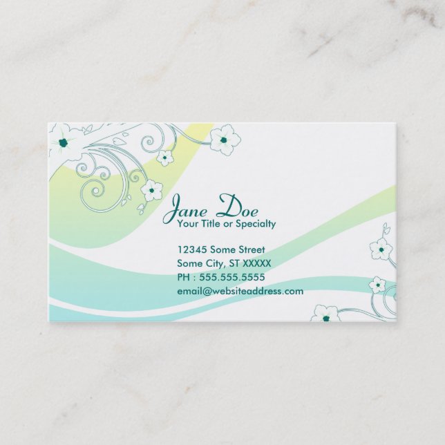 Carte De Visite eleganceEssentials (Devant)
