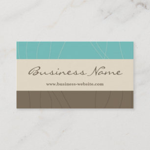 Carte de visite élégant