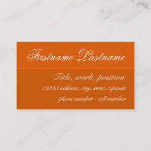 Carte de visite élégant