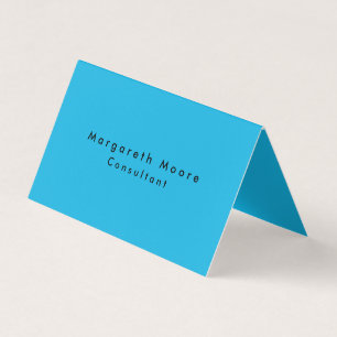 Carte De Visite Élégant bleu Arrière - plan professionnel
