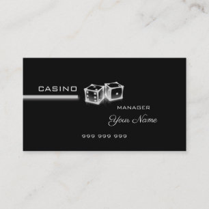 Carte De Visite Élégant casino