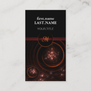 Carte De Visite Élégant Cool moderne professionnel Starlight