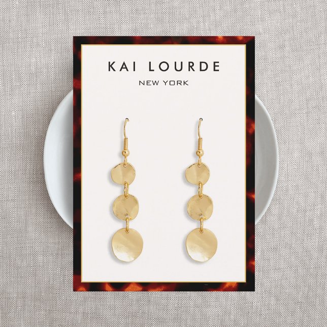 Carte De Visite Élégant coquille de tortue (Créateur téléchargé)