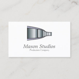 Carte de visite élégant de bande de film/film