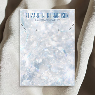 Carte De Visite Élégant design moderne écrin en cristal