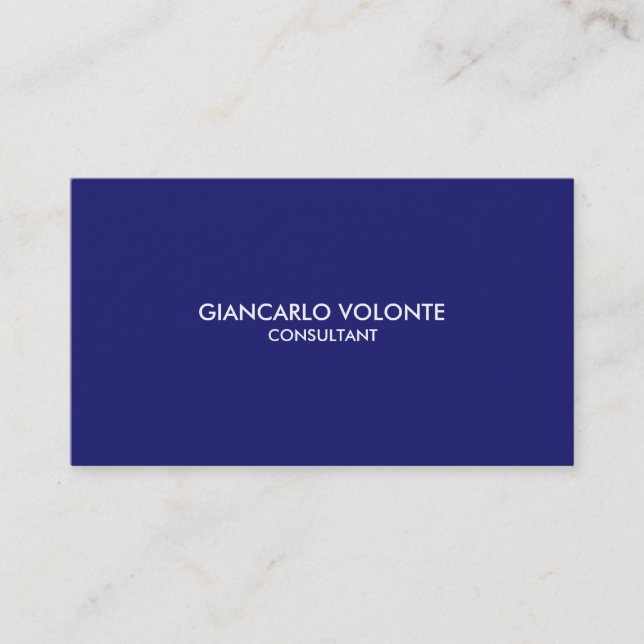 Carte De Visite Élégant, élégant et élégant, professionnel (Devant)