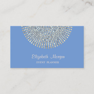 Carte De Visite Élégant, élégant, Professionnel, Simple, Dots Or