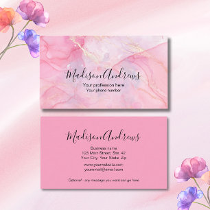 Carte De Visite Élégant et élégant