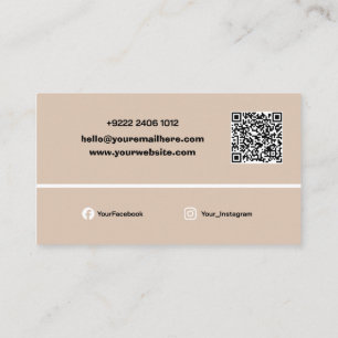 Carte De Visite Elégant et professionnel ! Beau Mariage Pla