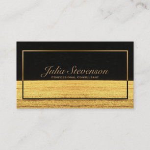 Carte De Visite Elegant Golden Sands Horizon