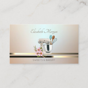 Carte De Visite Élégant Lumineuse Professionnelle Outils de mélang