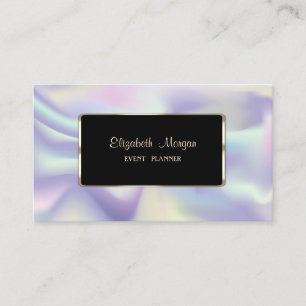 Carte De Visite Élégant luxe moderne Holographique professionnel m