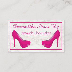 Carte De Visite Élégant Marbre blanc moderne