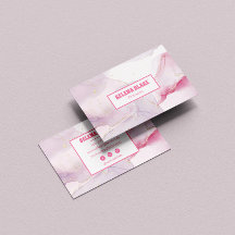 Elégant marbre rose Aquarelle - Parties scintillan