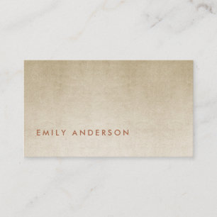 CARTE DE VISITE ÉLÉGANT MINIMAL SIMPLE GRIS CLAIR FAUX GOLD FOIL