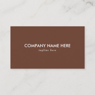 Carte De Visite Élégant Minimaliste Moderne