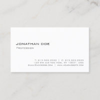Élégant minimaliste moderne professionnel élégant