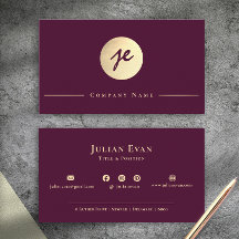Élégant Monogramme de style doré de vin de Bourgog