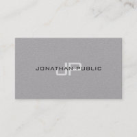 Élégant Monogramme minimaliste sobre luxe tendance