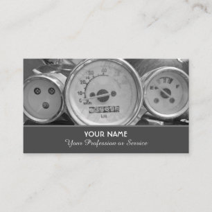 Carte de visite élégant pour les experts en moto
