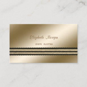 Carte De Visite Élégant Professionnel Élégant Moderne, Rayé