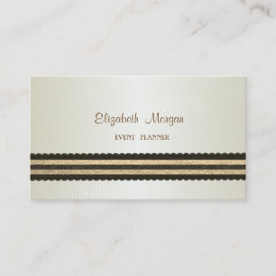 Carte De Visite Élégant Professionnel Élégant Moderne, Rayé
