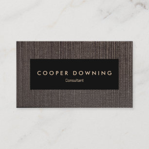 Carte De Visite Élégant professionnel moderne