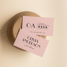 Élégant rose minimaliste Boho Chic moderne fille