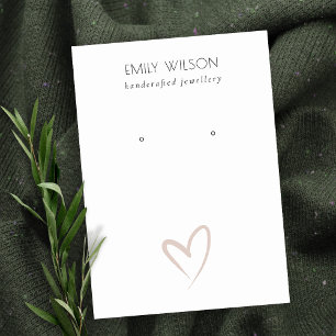 Carte De Visite Élégant simple Élégant Écran d'oreille