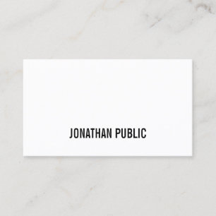 Carte De Visite Élégant Simple Moderne Graphique Professionnel