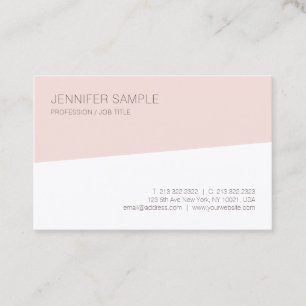 Carte De Visite Élégant Simple Professionnel Modèle moderne tendan