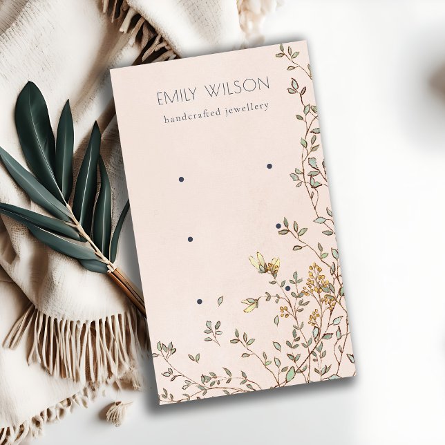 Carte De Visite Élégant soyeux flou flou 3 oreilles Écran (Créateur téléchargé)