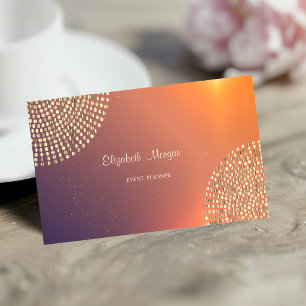 Carte De Visite Élégant Style Moderne Simple,Points