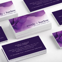 Élégant violet Abstrait de l'encre d'alcool