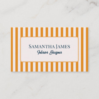 Carte De Visite Elegant Yellow Old Money