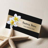 Elégante Plumeria Floral Beauté Salon Spa