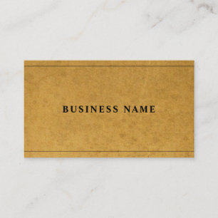 Carte De Visite Élégante société professionnelle de papier Kraft i