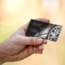 Élégante voiture professionnelle noire